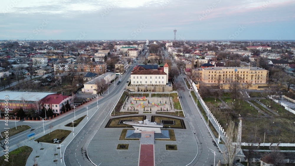 Obraz premium sky view of Bessarabia hotel in Izmail