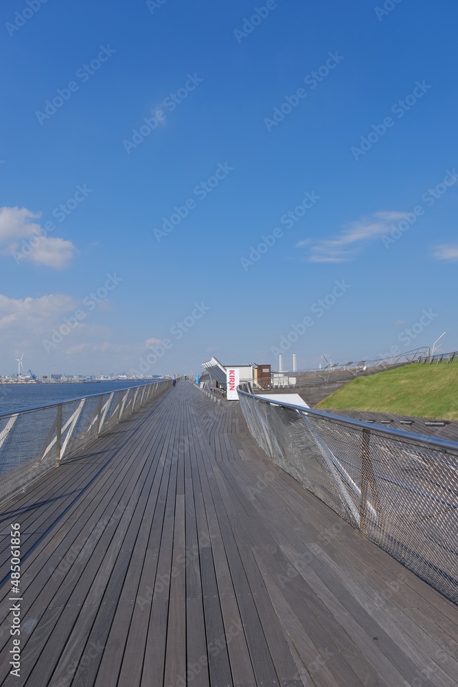 A long pier