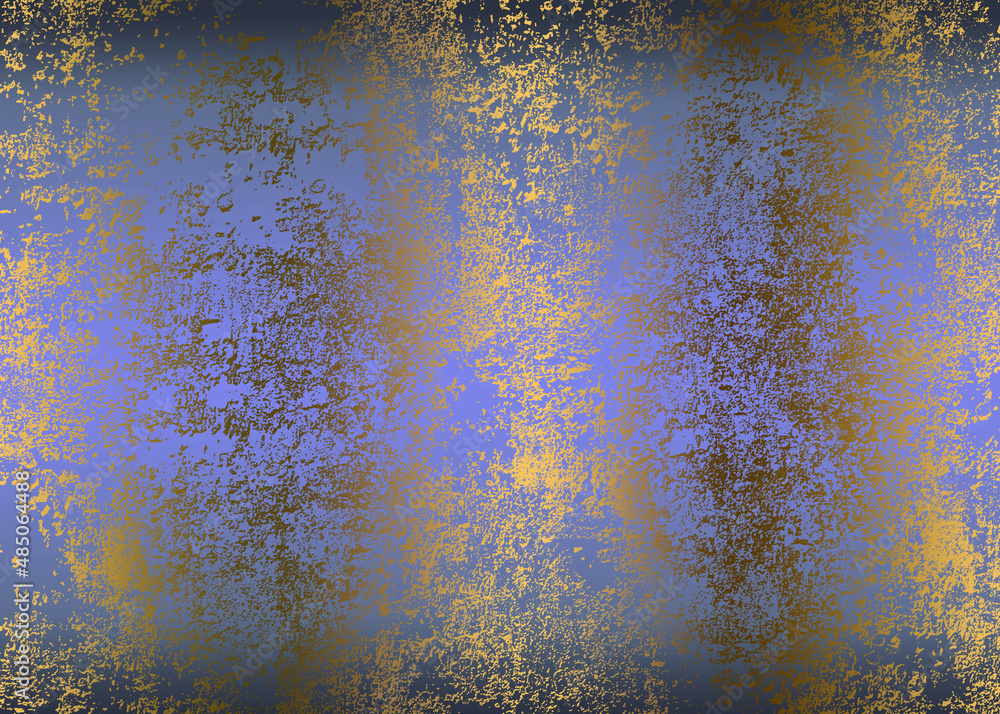 Golden Abstract decorative paper texture background for artwork - Illustration