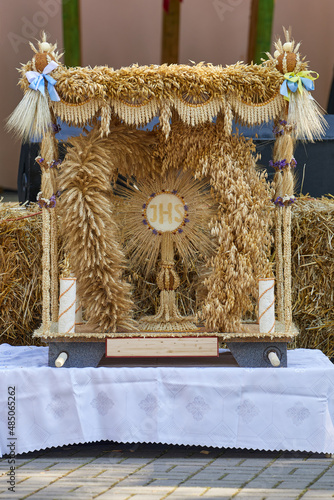 Harvest wreath