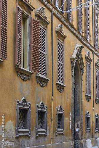 Cozy italian street , Bologna (Italy)
