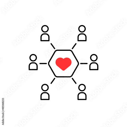 thin line customer retention or followers community