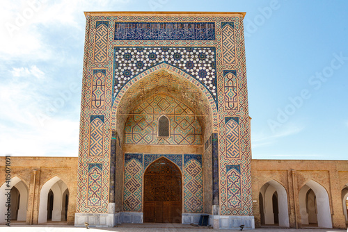 Exterior of the Kok Gumbaz mosque in Shahrisabz, Qashqadaryo, Uzbekistan, Central Asia