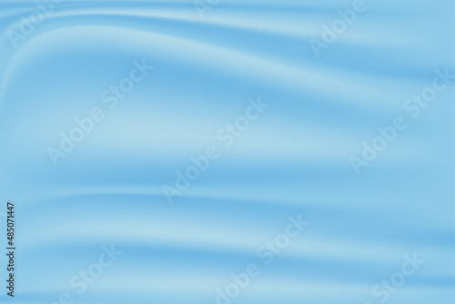 Smooth elegant blue satin luxury cloth texture. Abstract vector background © NokHoOkNoi