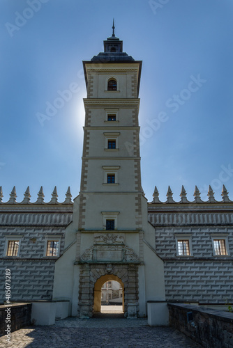 Renaissance castle in the south of Poland