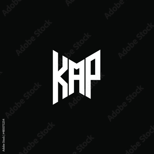 KAP letter logo creative design with vector graphic