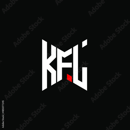 KFL letter logo creative design with vector graphic photo