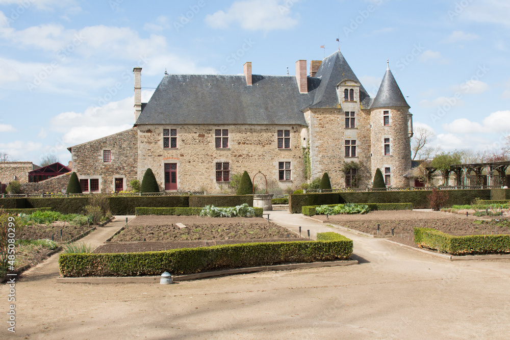 Logis de la Chabotterie, demeure typique du Bas-Poitou
