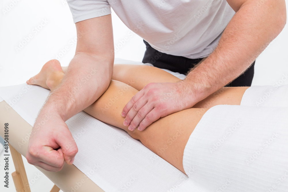 person receiving a massage person receiving a massage
