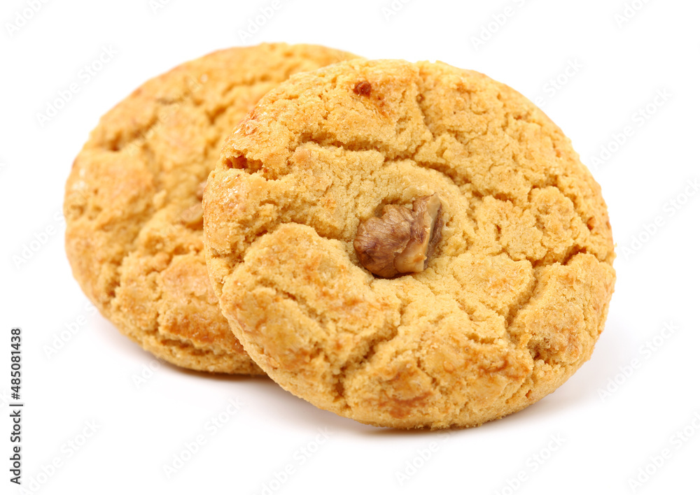 Cookies on a white background Cookies on a white background