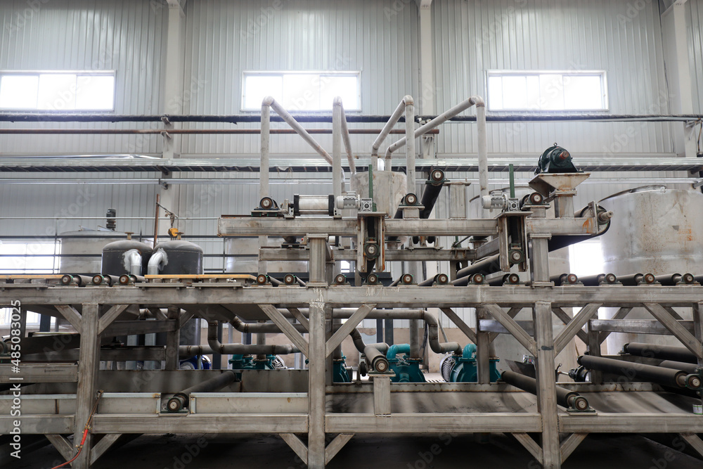 Ceramic fiber production line, mechanical equipment, North China