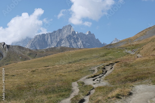 Mont Blanc valley. France-Switzerland-Italy