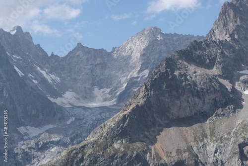 Mont Blanc valley. France-Switzerland-Italy