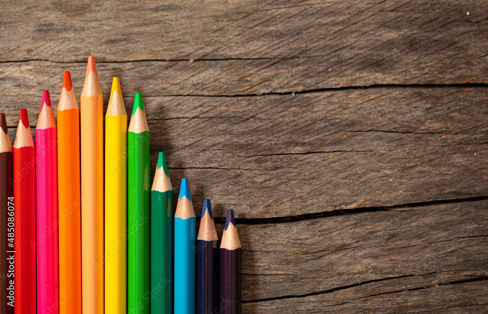Back to school. Pencils. School concept. Photo. Education Back to school. Pencils. School concept. Photo. Education