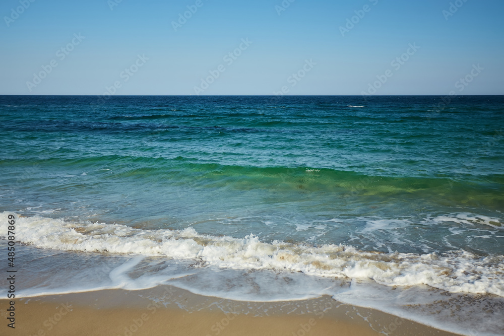 beach and sea