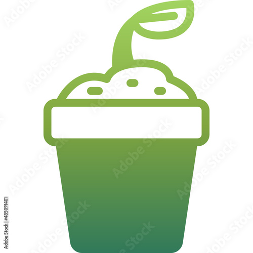 pot gradient icon