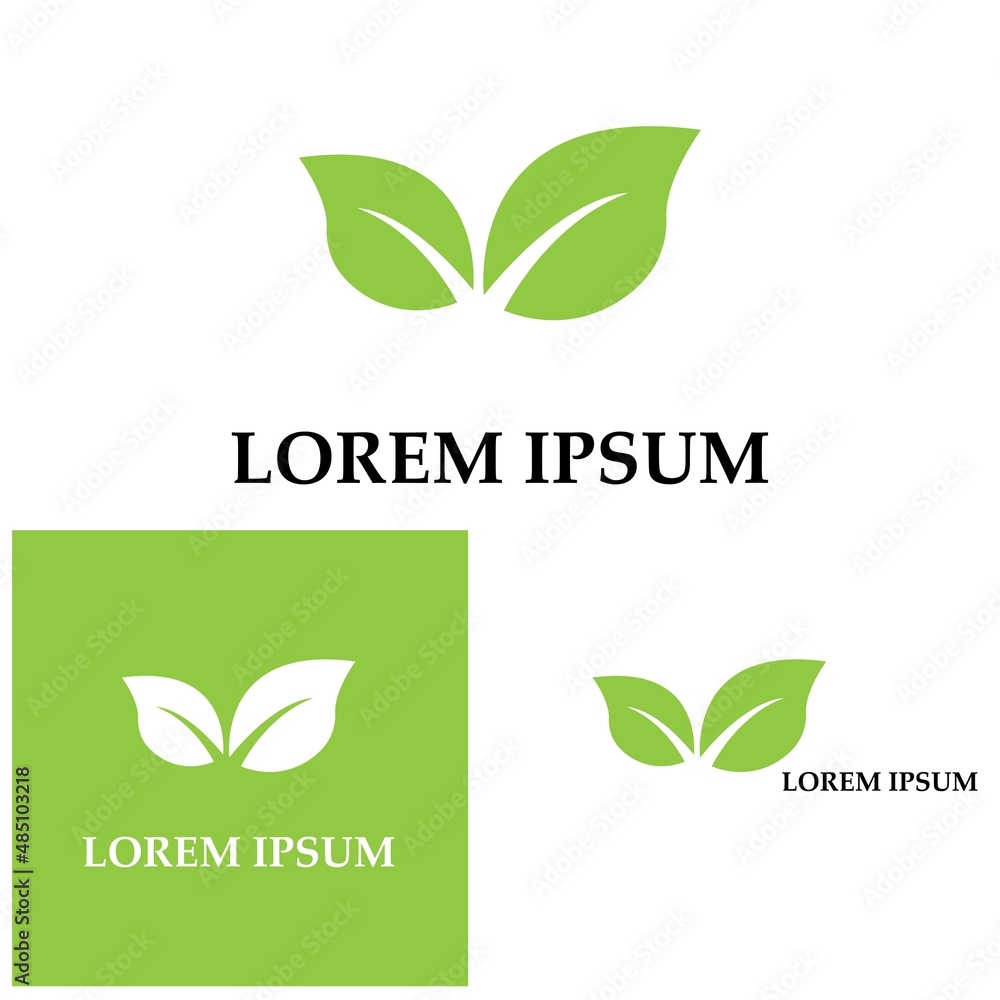 Logos of green Tree leaf ecology nature element vector Logos of green Tree leaf ecology nature element vector