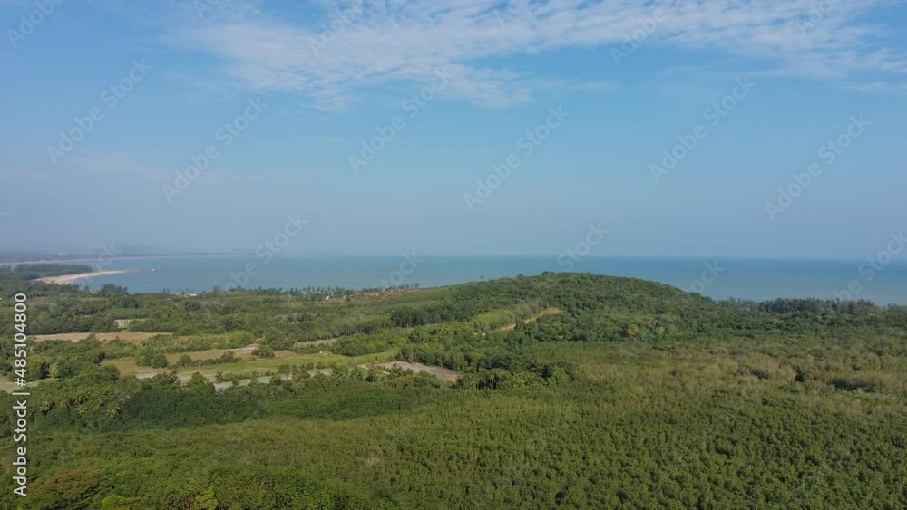 aerial view of green forest near the sea,fly slide shot from right side to left side,beautiful nature in the evening aerial view of green forest near the sea,fly slide shot from right side to left side,beautiful nature in the evening