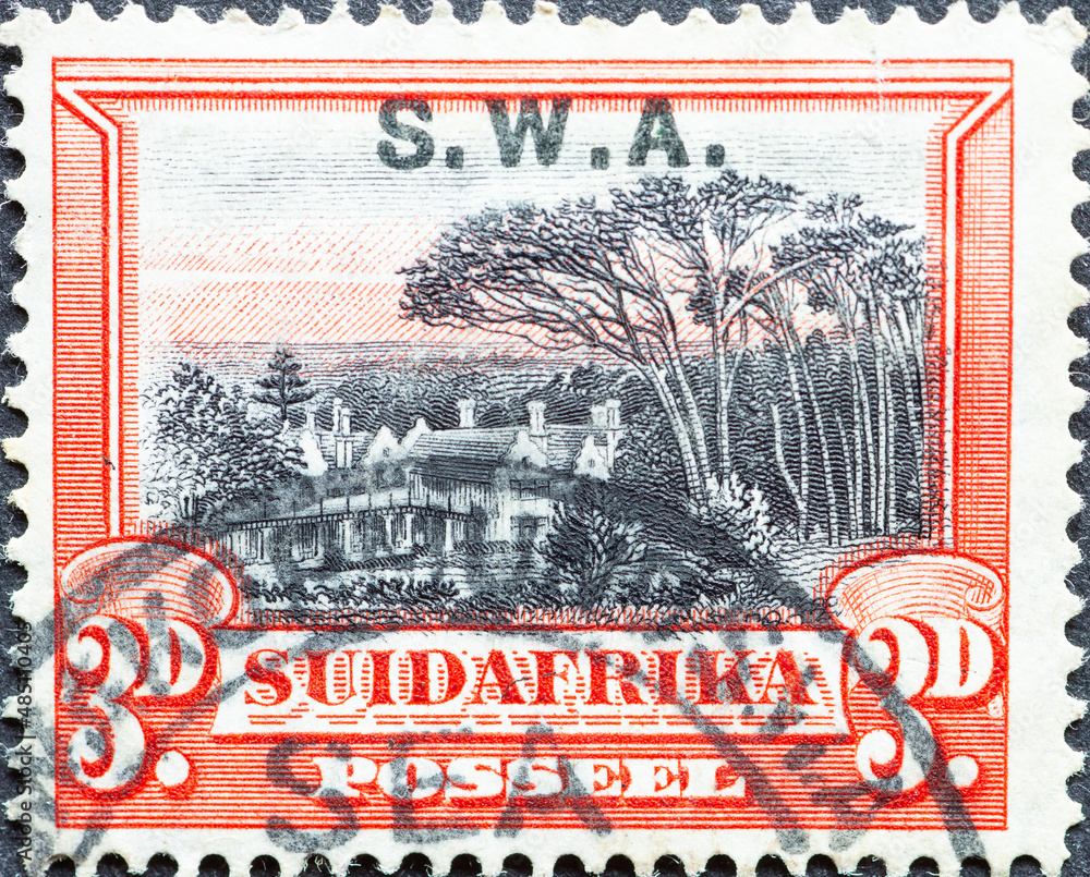 South Africa circa 1931 a postage stamp from South Africa, showing