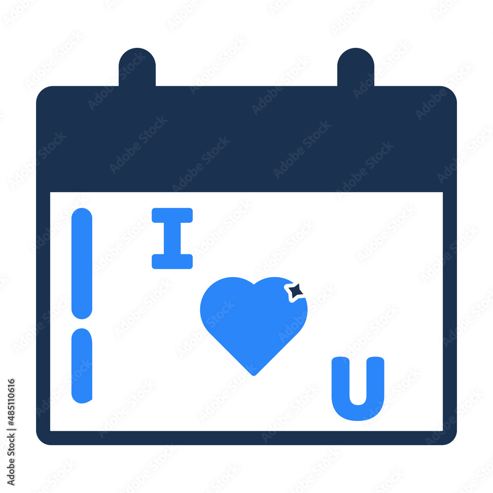 Valentines love Calendar Vector icon which is suitable for commercial work and easily modify or edit it
Valentines love Calendar Vector icon which is suitable for commercial work and easily modify or edit it