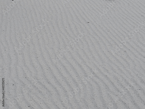 Wind texture in white sand