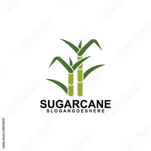 Sugar cane Logo Template Design Vector  Emblem  Design Concept  Creative Symbol  Icon