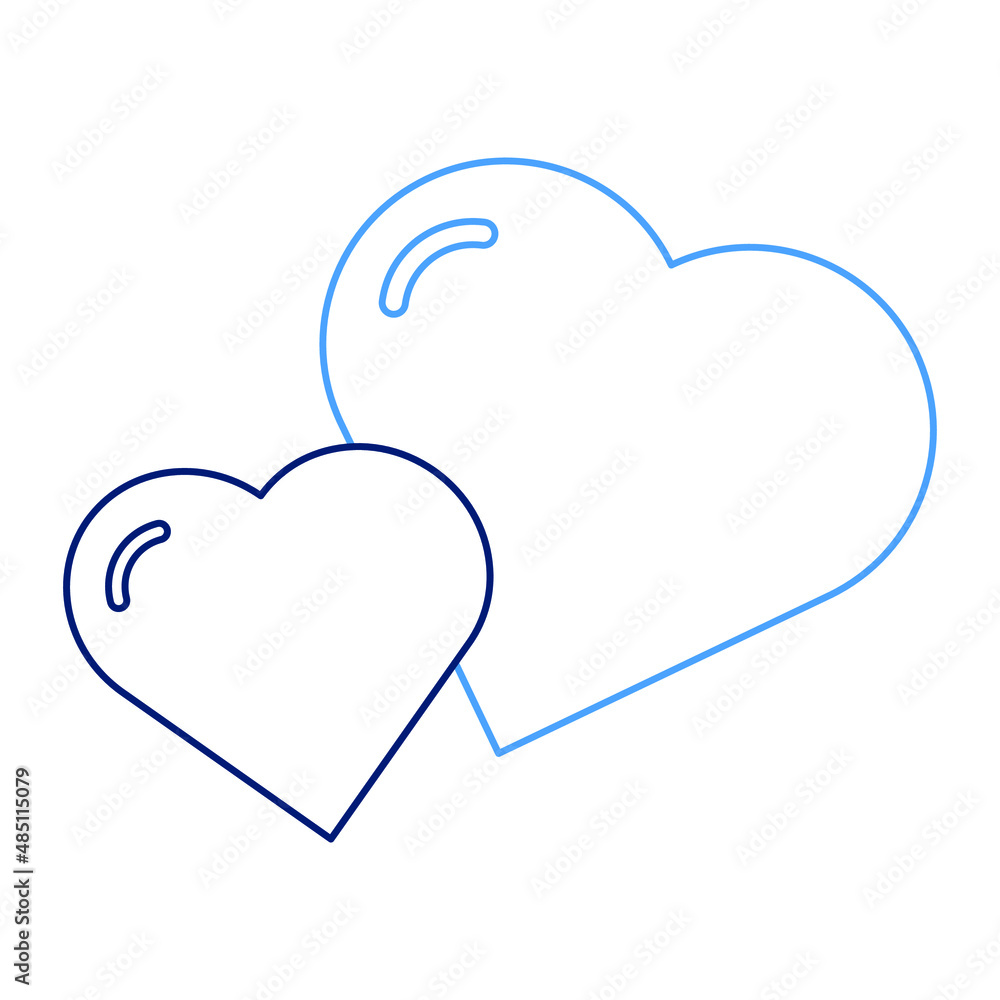 Double Heart Vector icon which is suitable for commercial work and easily modify or edit it
Double Heart Vector icon which is suitable for commercial work and easily modify or edit it