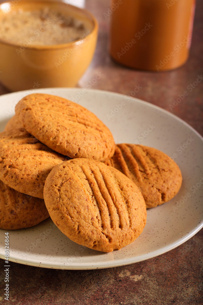Homemade peanut butter cookies