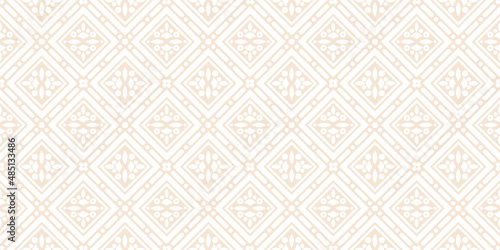 elegant white seamless geometric pattern