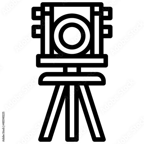 THEODOLITE line icon,linear,outline,graphic,illustration