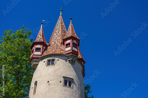 The Thieves Tower, Lindau in Lake Constance, Bavaria, Germany