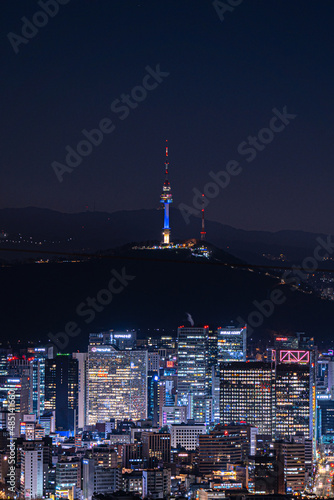 Photography 북악 스카이웨이 팔각정 에서의 서울 야경