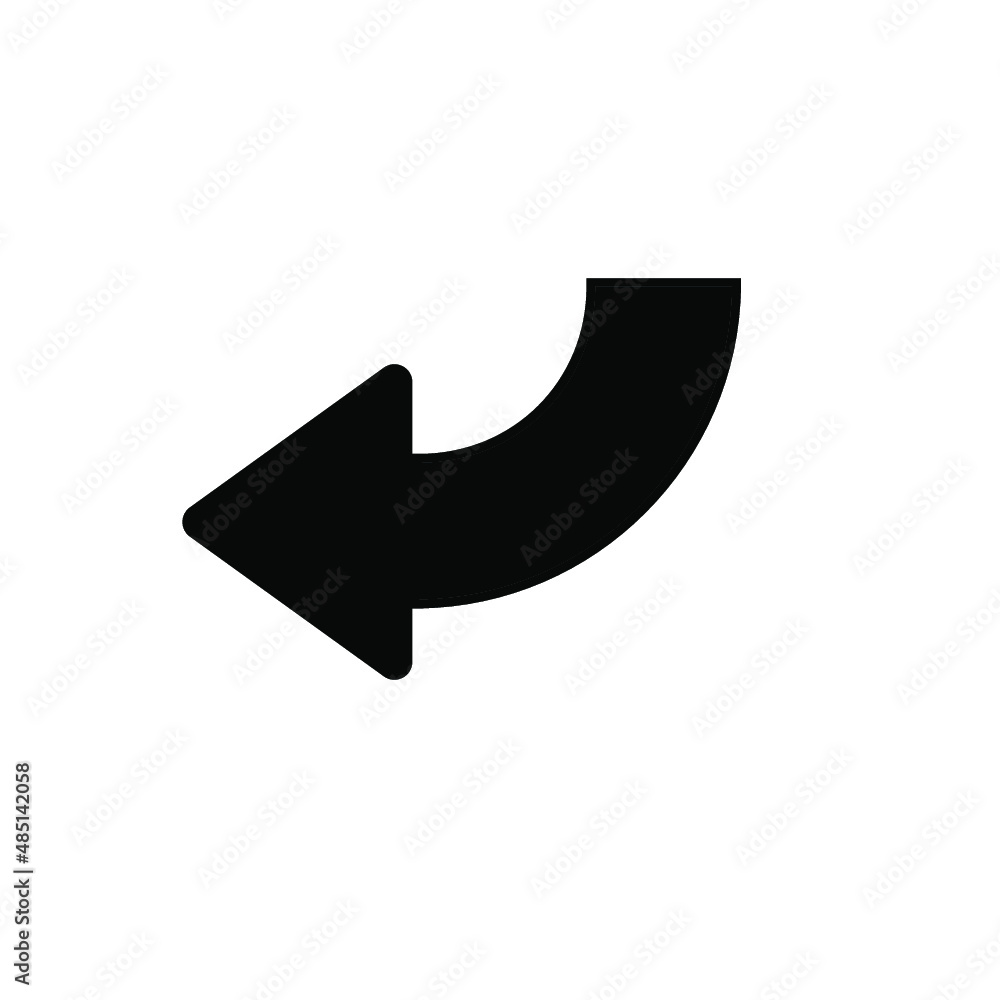 Arrow icon and symbol pointing Arrow icon and symbol pointing