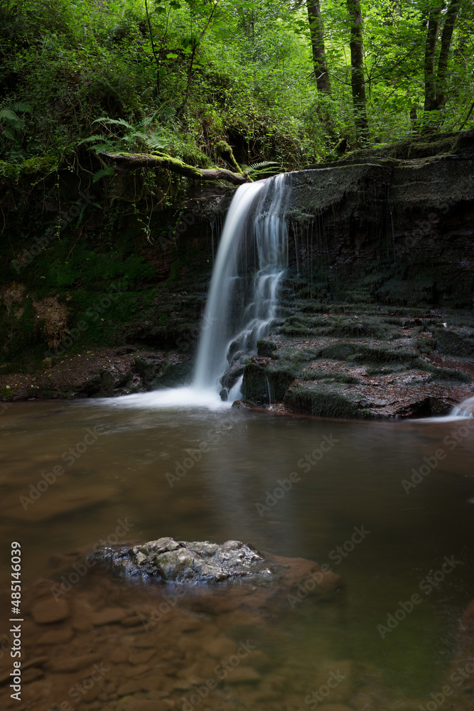 Obraz premium Waterfall in Brecon Beacons 