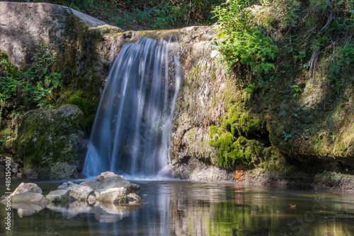 Waterfall in St. Edward's Park, Austin, Texas.