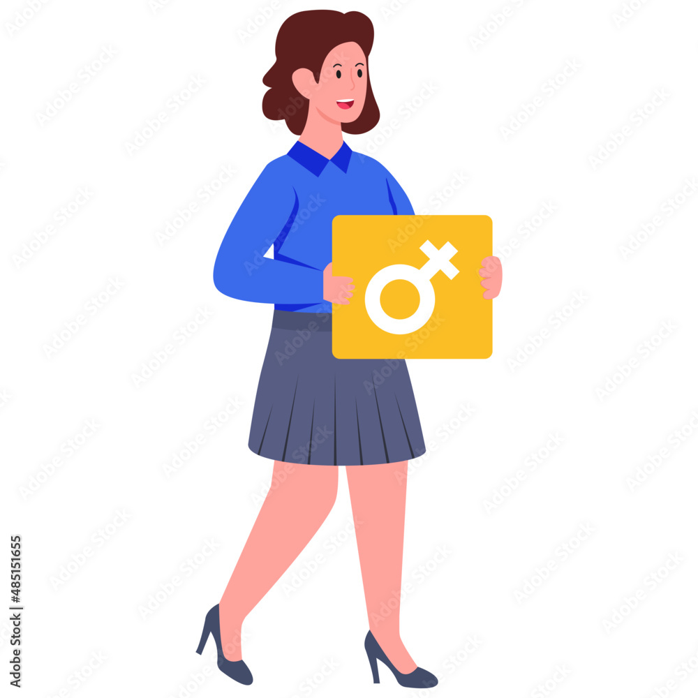 Premium download illustration of female gender Premium download illustration of female gender