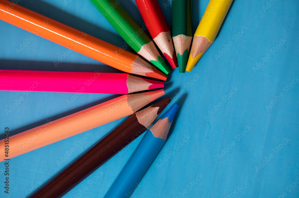 Fototapeta premium color pencils