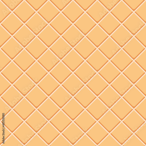 Seamless pattern made from cookies, waffles. Colored vector background.