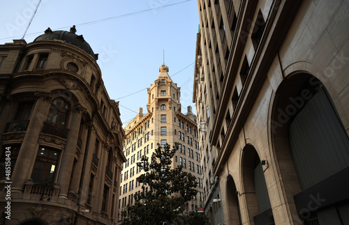 Old palace of Santiago on Nueva York street, Chile