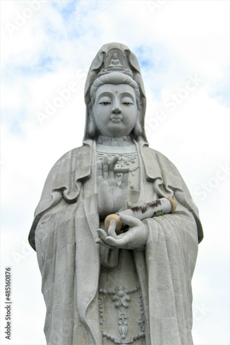 Statue of Dewi Kwan Im located in Avalokitsvara Monastery, Pematang Siantar, North Sumatra.  photo