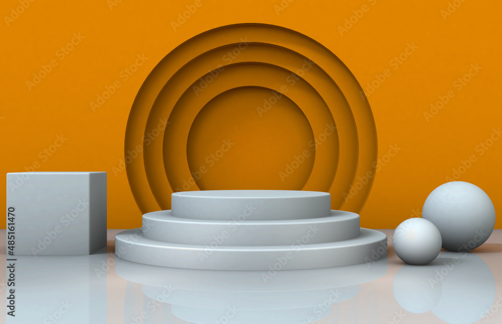 Obraz premium Podium Abstract Background for Product Presentation