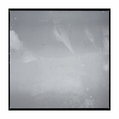 real 6x6 medium format film scan border on white background with empty frame texture and fingerprints. just blend in your photo here.