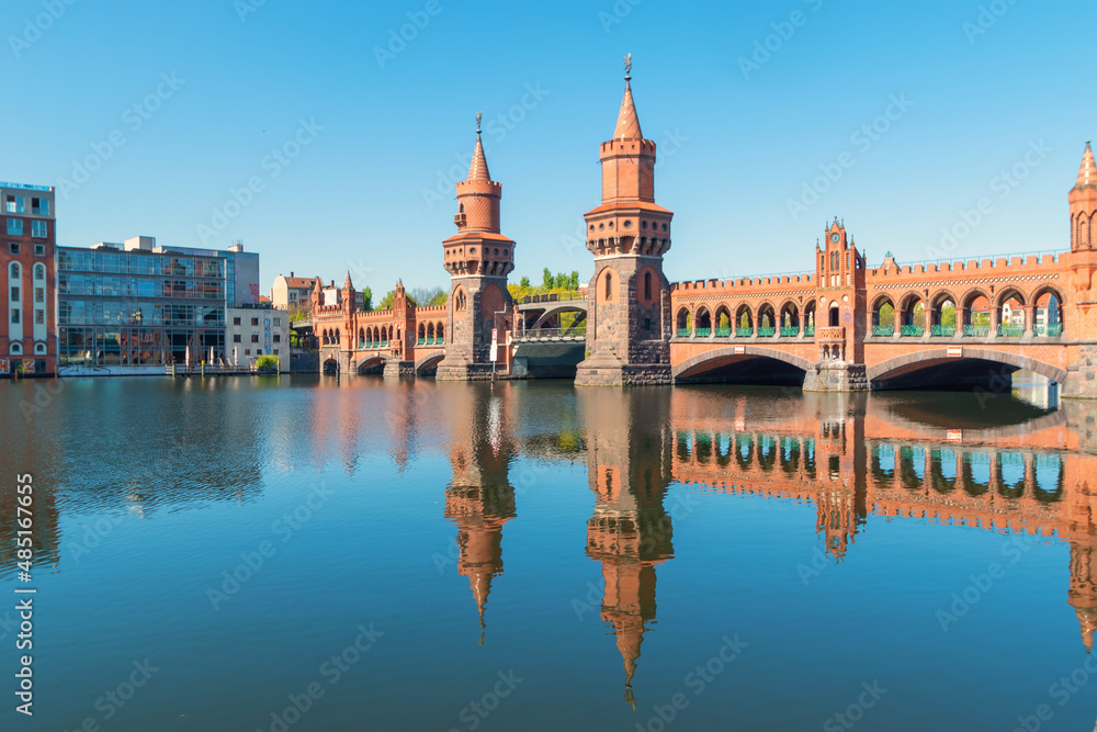 Berlin, Germany Oberbaum Bridge 