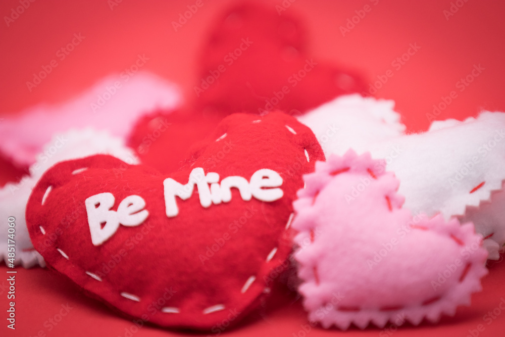 Obraz premium Be Mine Hearts