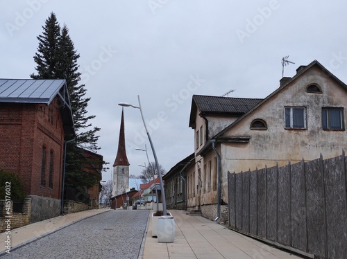 Pikk street, Rakvere, Estonia photo