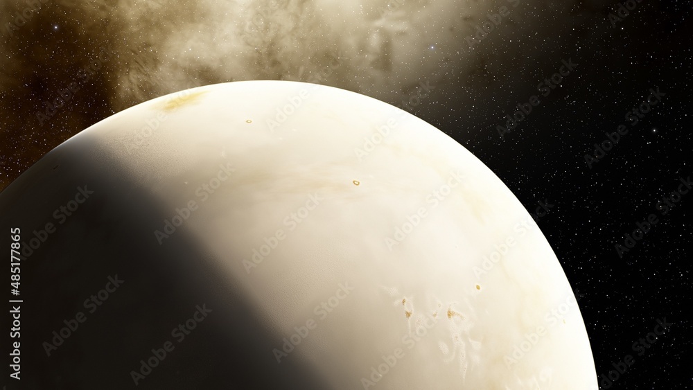 planet suitable for colonization, earth-like planet in far space, planets background 3d render planet suitable for colonization, earth-like planet in far space, planets background 3d render