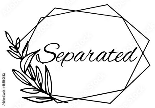 Separated, the believer in Christ