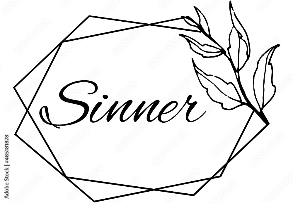 Fotografie Sinner, the believer in Christ