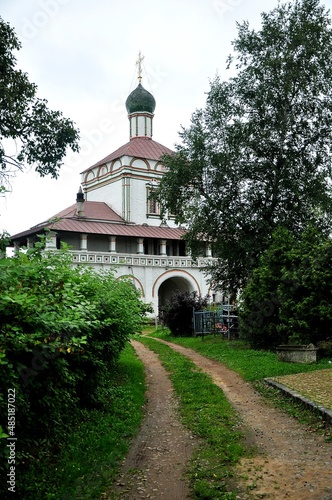 Krasnokholmskaya Novo-Solovetskaya Marchugovskaya Desert is a monastery on the banks of the Moskva River in the village of Faustovo in the Voskresensky district of the Moscow Region, which has been as photo