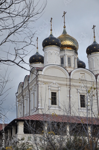 Krasnokholmskaya Novo-Solovetskaya Marchugovskaya Desert is a monastery on the banks of the Moskva River in the village of Faustovo in the Voskresensky district of the Moscow Region, which has been as photo